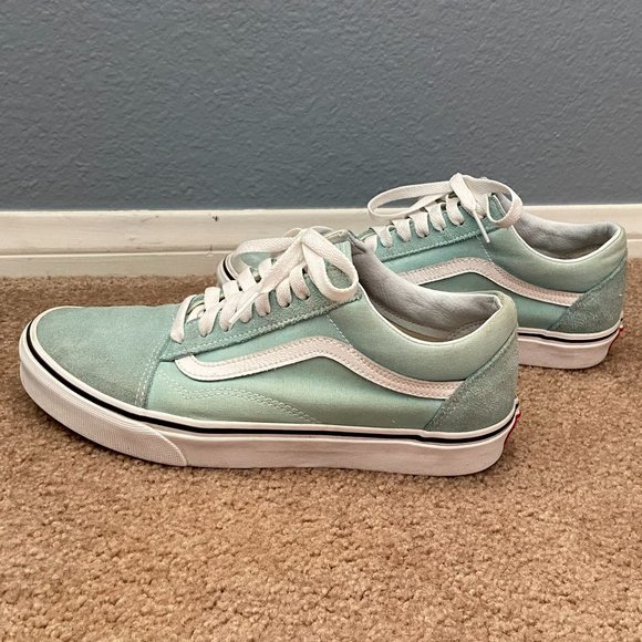 Vans Old Skool SK8 Teal ~ Size 9 Women's, 7.5 Men's - Picture 4 of 7